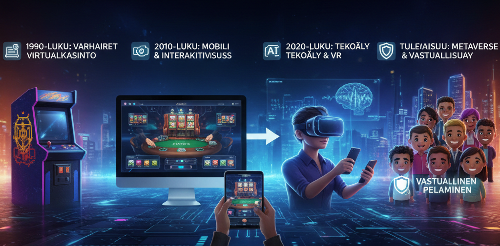 Digitaalisten rahapelien evoluutio