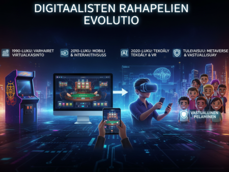 Digitaalisten rahapelien evoluutio